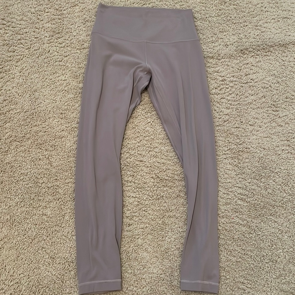 Lululemon align leggings size 6 Color violet Verbena pant 25”